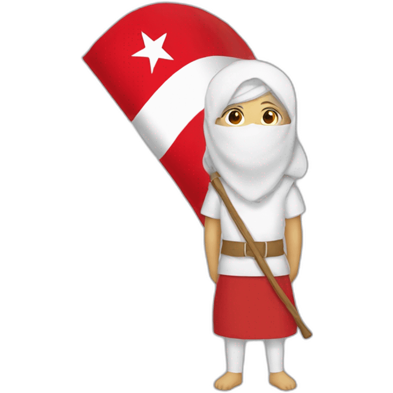 yas avec un drapeau de la tunisie emoji