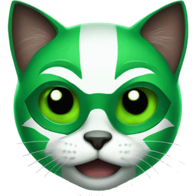 Green lantern cat emoji