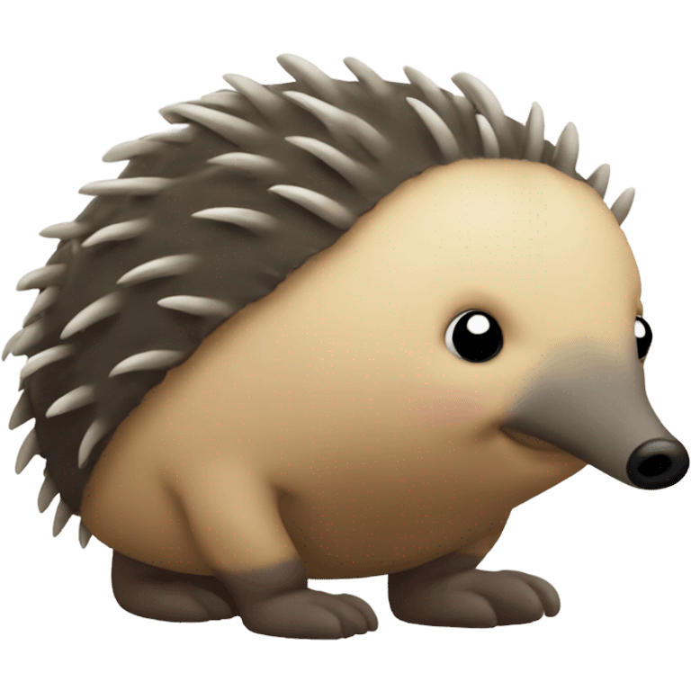 fat echidna emoji