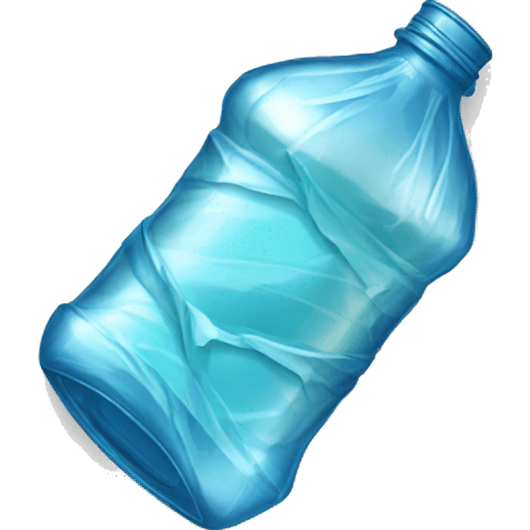 crumpled plastic bottle emoji