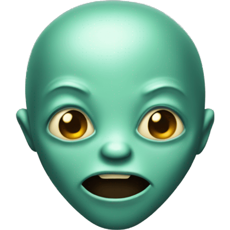 talking alien emoji style emoji