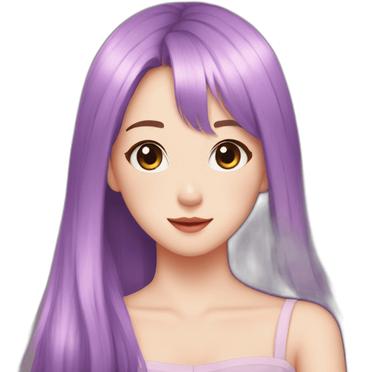 Jisoo from blackpink emoji