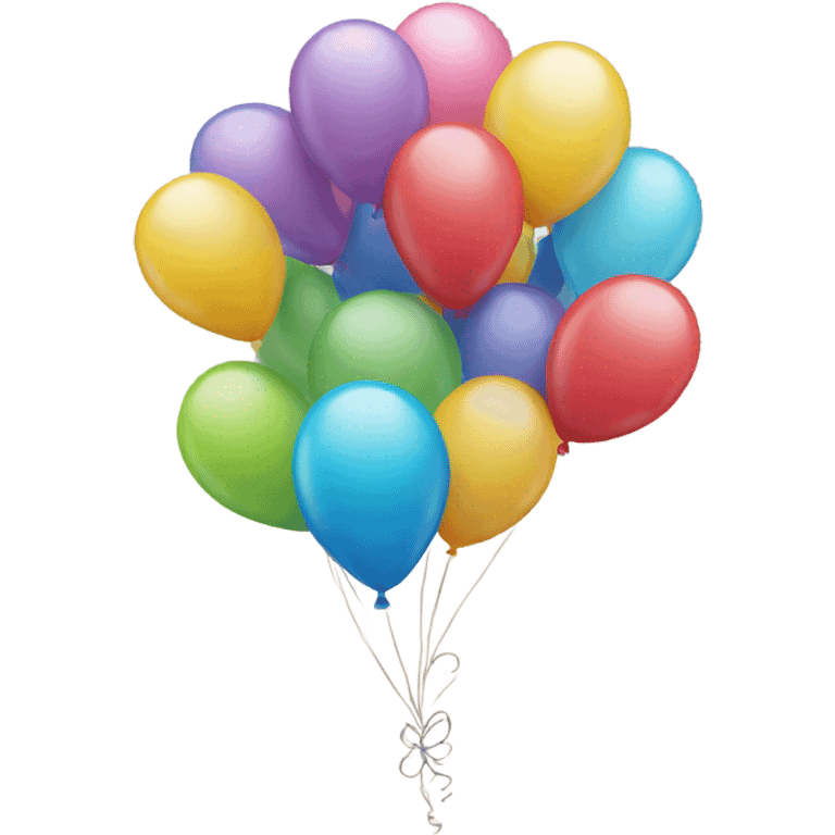 Happy Birthday balloon emoji