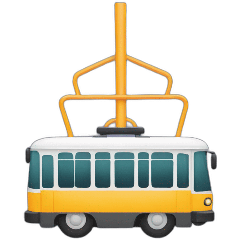 Trolleybus logo emoji