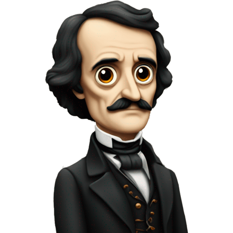 Edgar Allen Poe book emoji