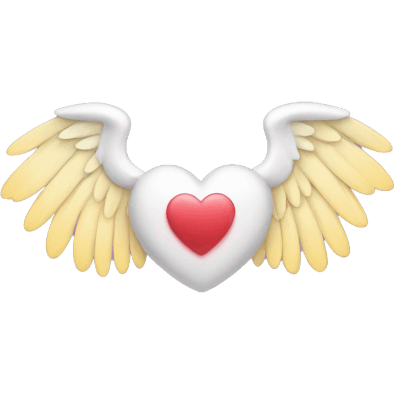 a heart with wings  emoji