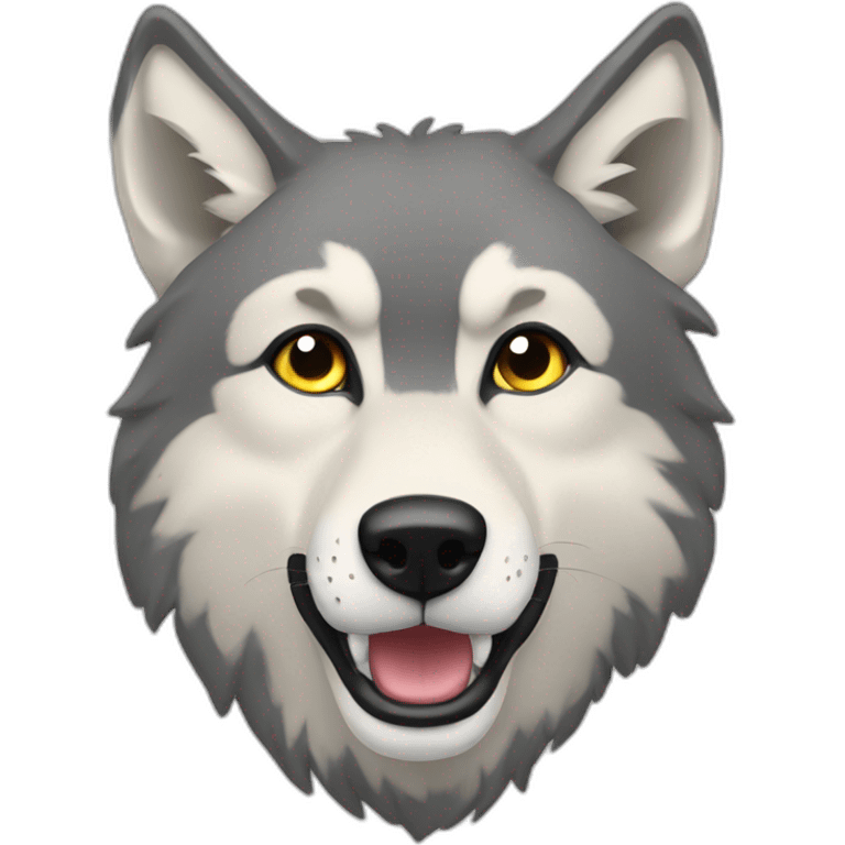 Loup sud u. Loup emoji