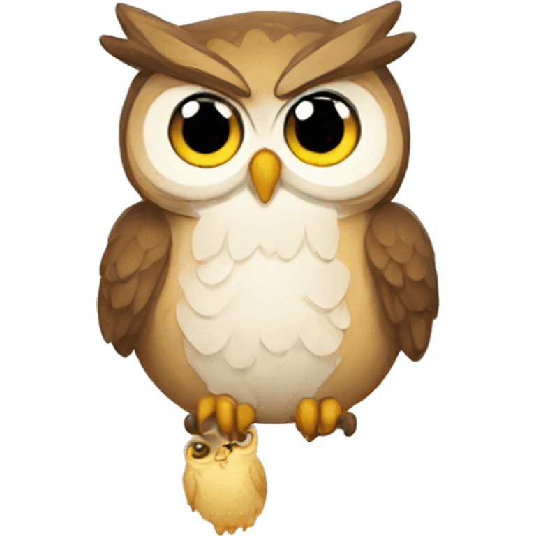 owl stickers emoji