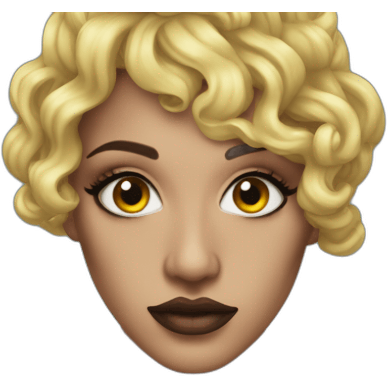 Médusa makup emoji