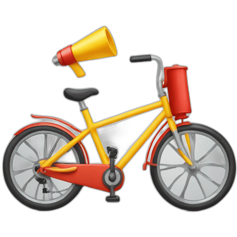 Bike air horn emoji