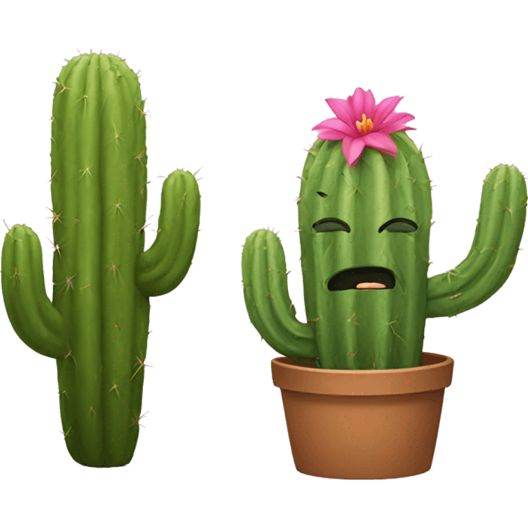 Cactus that cries  emoji