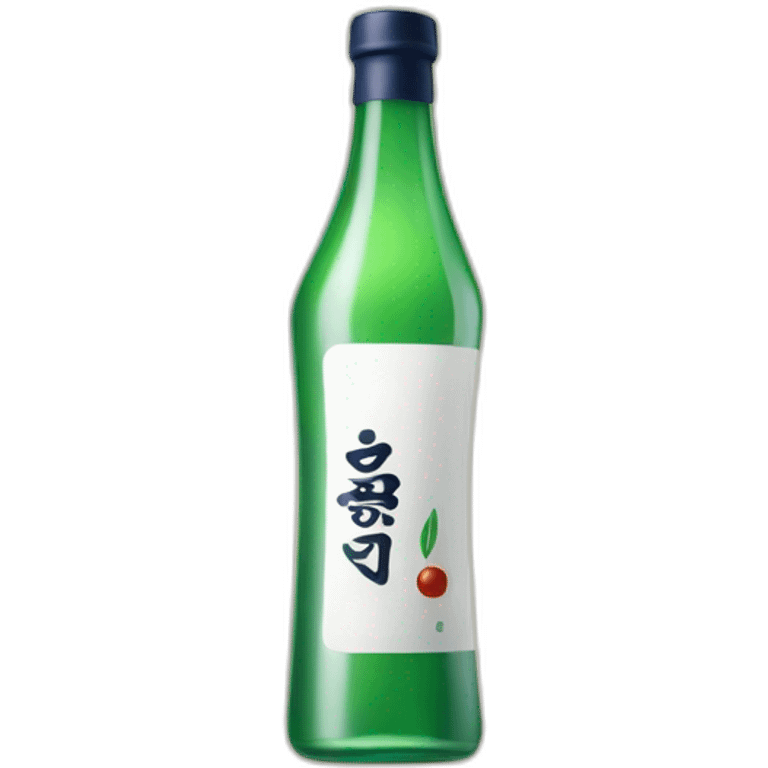 korean soju emoji