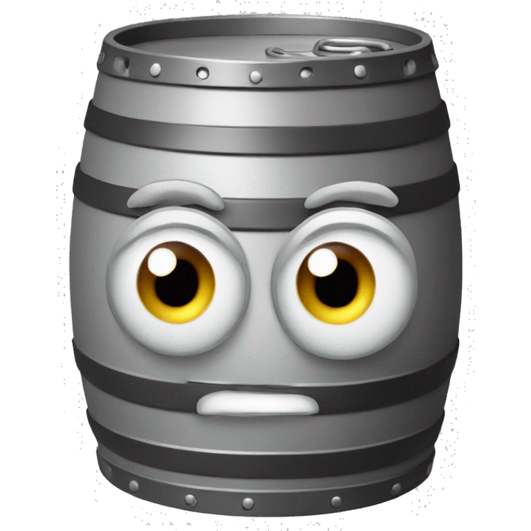 keg with eyes emoji