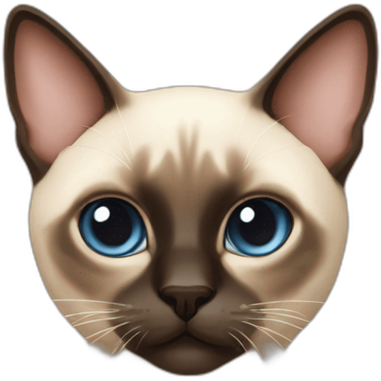 siamese cat cute emoji