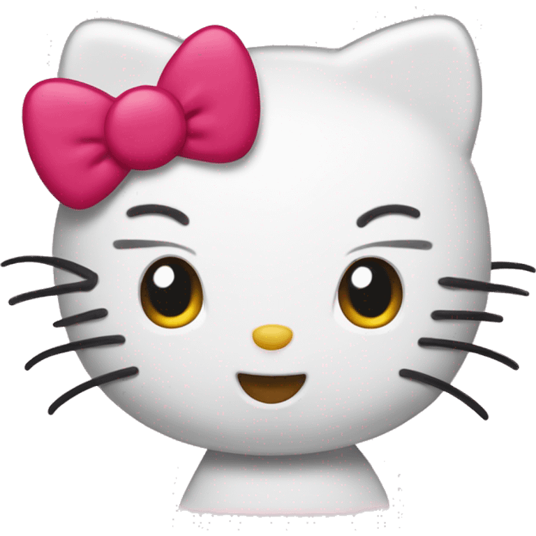 Hello kitty emoji