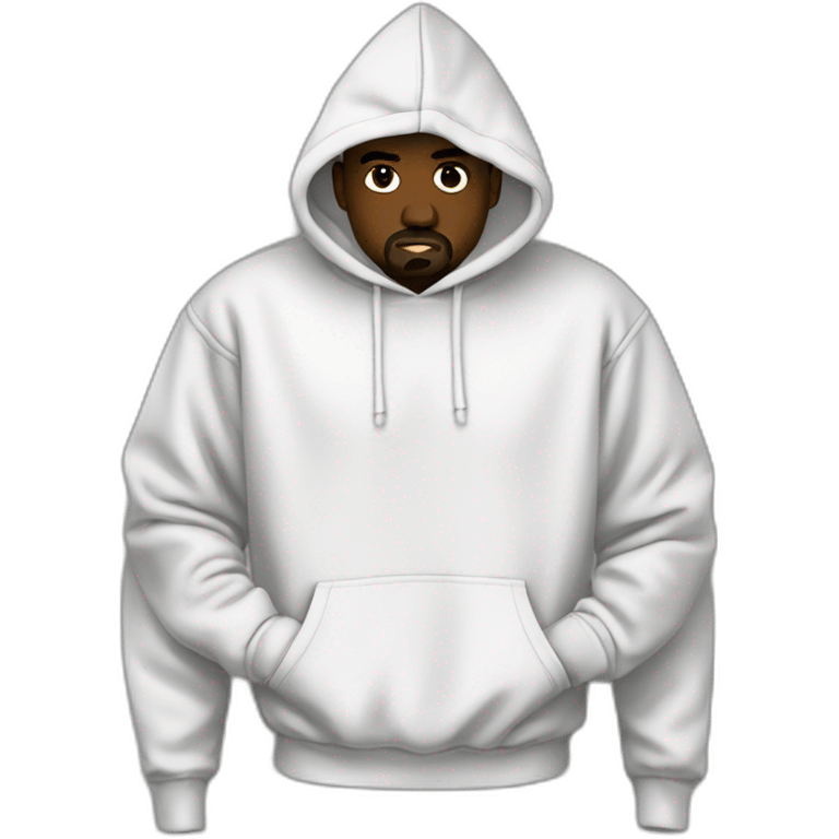 Kanye West torso takashi hoodie emoji