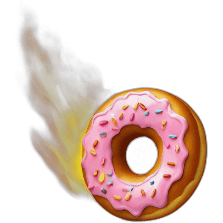 Donuts in fire  emoji