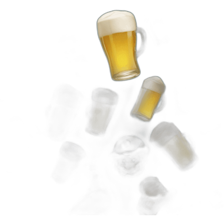 Mario kart avec une bière  emoji