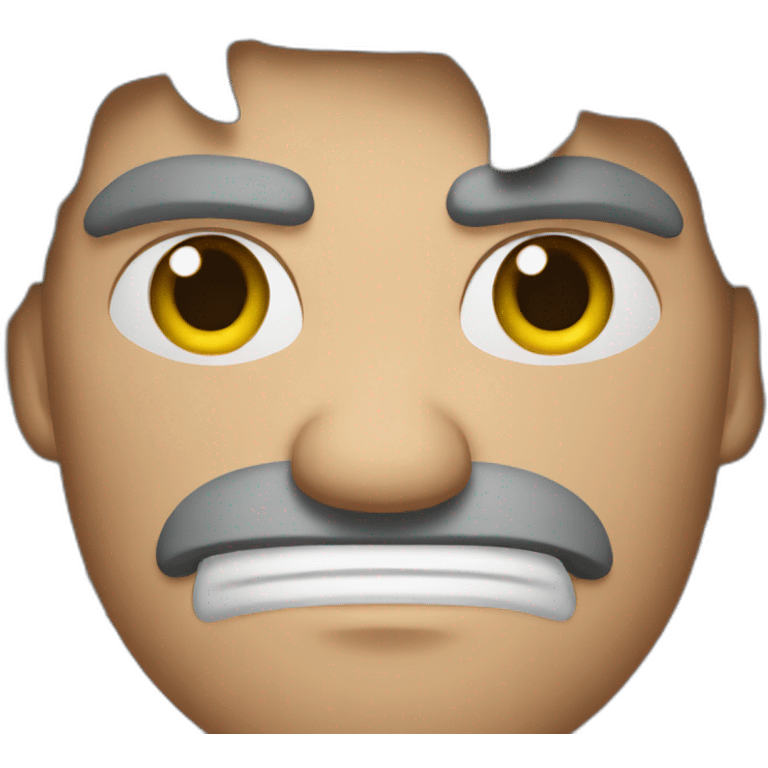 angry country dude emoji