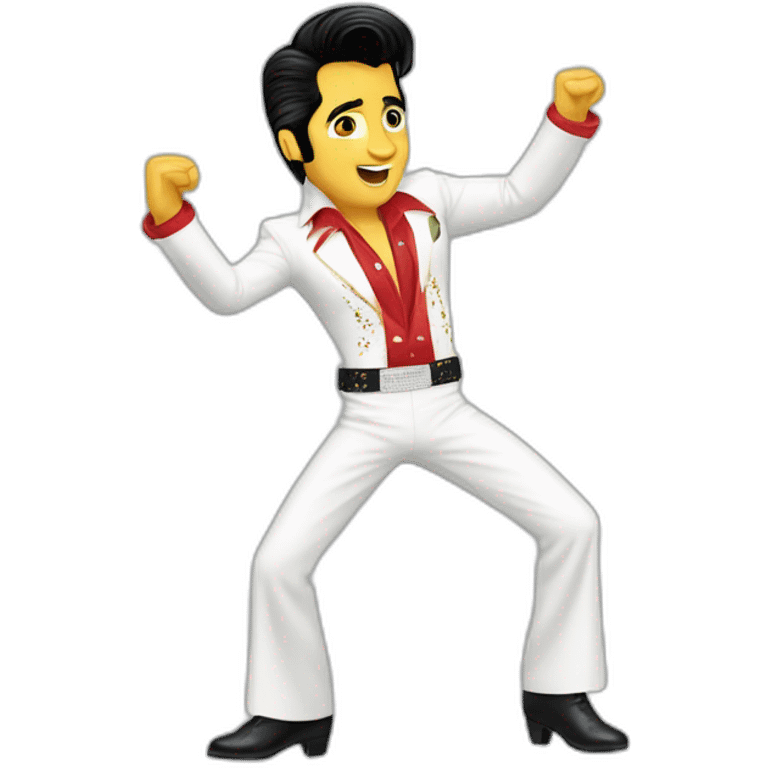 ELVIS Presley danse emoji