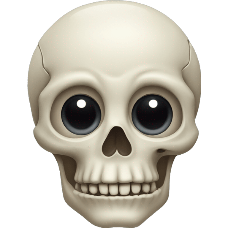 Skull with eyes emoji