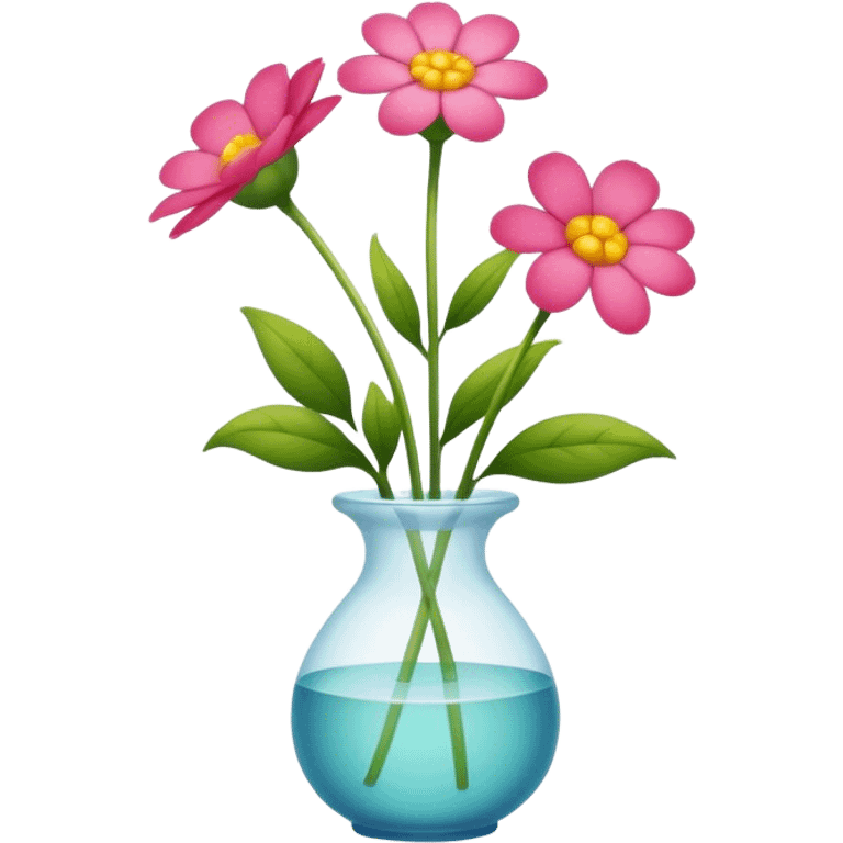 Small flower in the small vase emoji