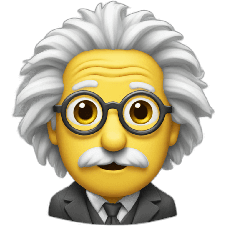 einstein minion emoji