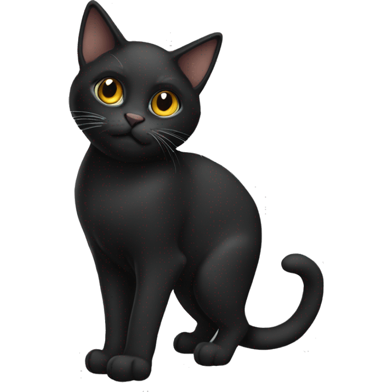 cat black emoji