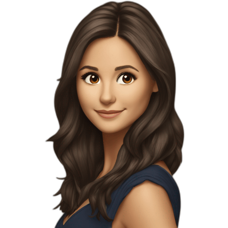 nina dobrev emoji