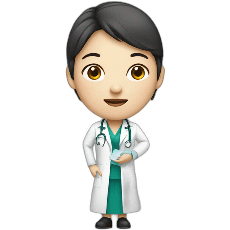 chinese doctor woman emoji