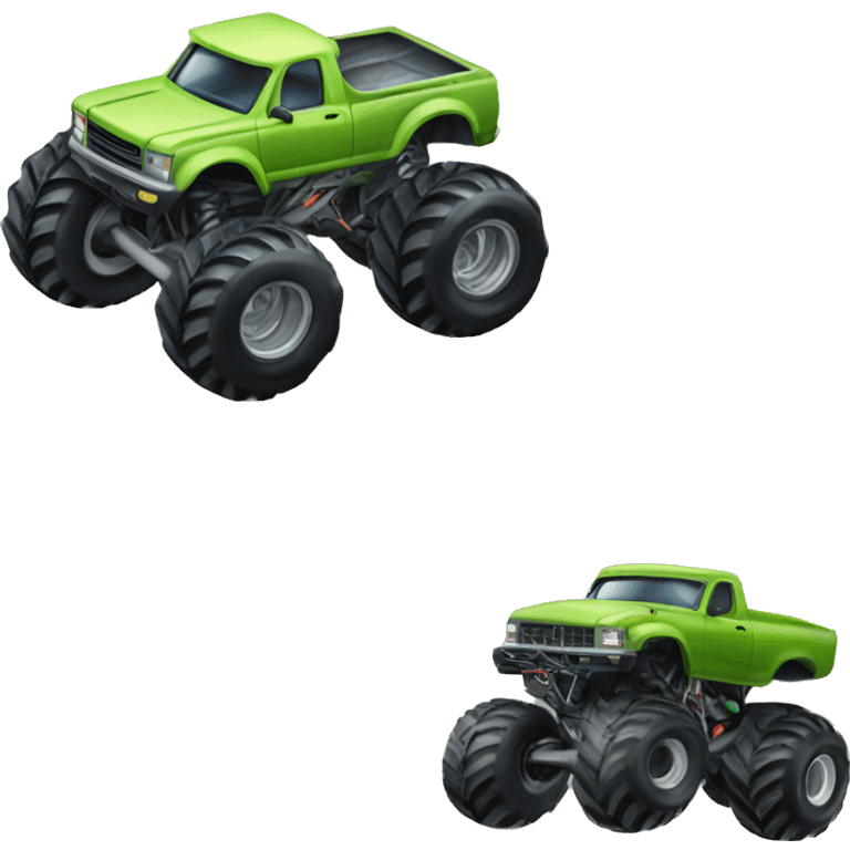 Monster truck  emoji