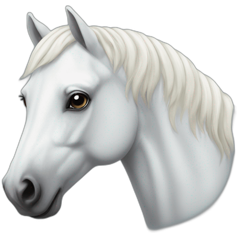 White horse emoji