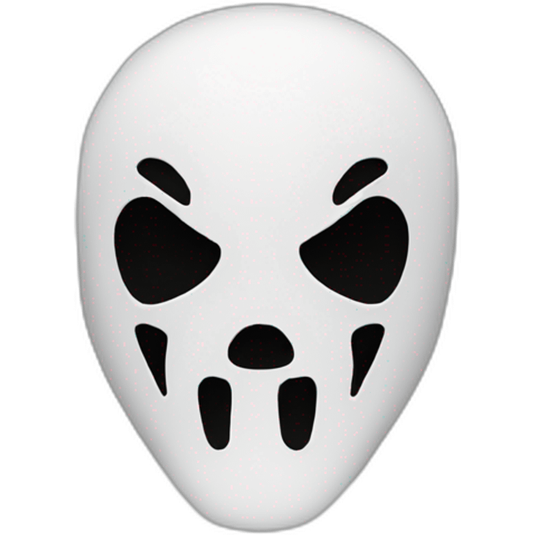 Ghostface emoji