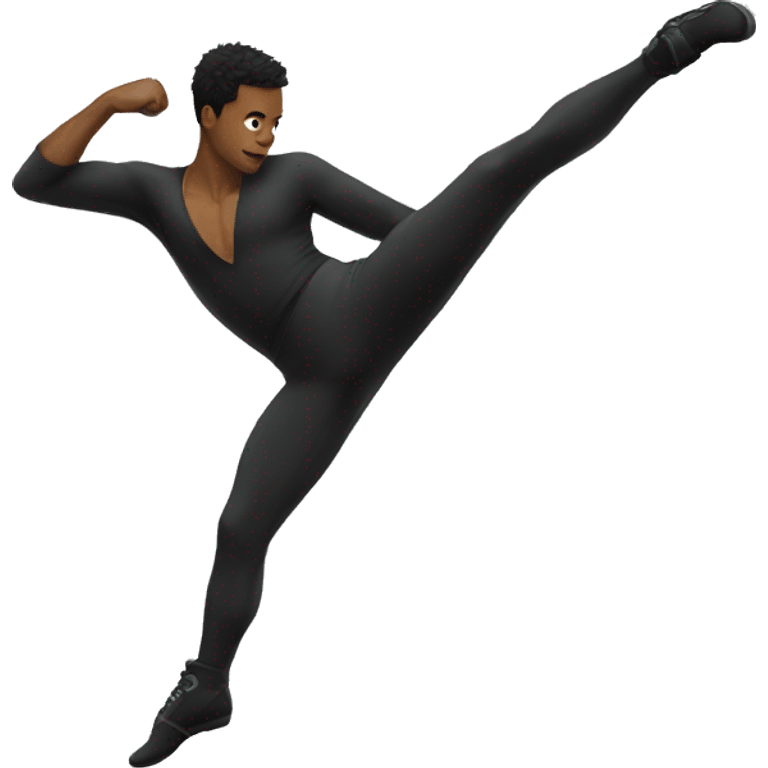 high kick emoji