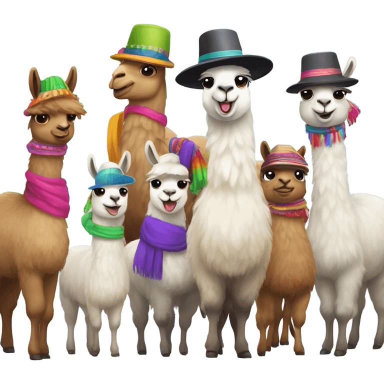 Llama gang emoji