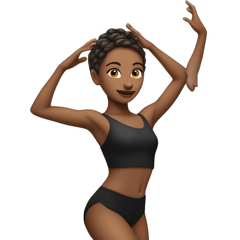 A dancer emoji