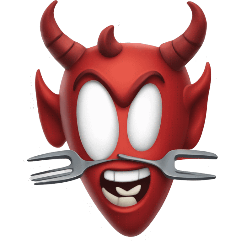 Devil Pitch Fork emoji