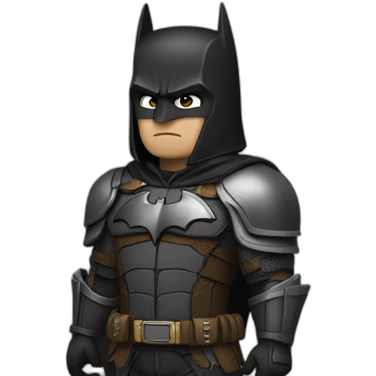 batman the witcher style emoji