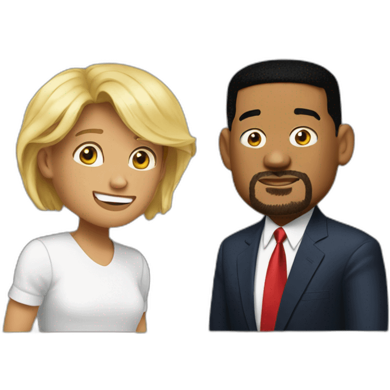 Will smith Donald trump emoji