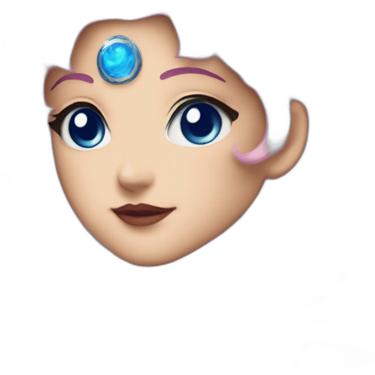 luna sailormoon emoji