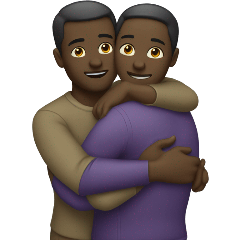 Couple hug emoji