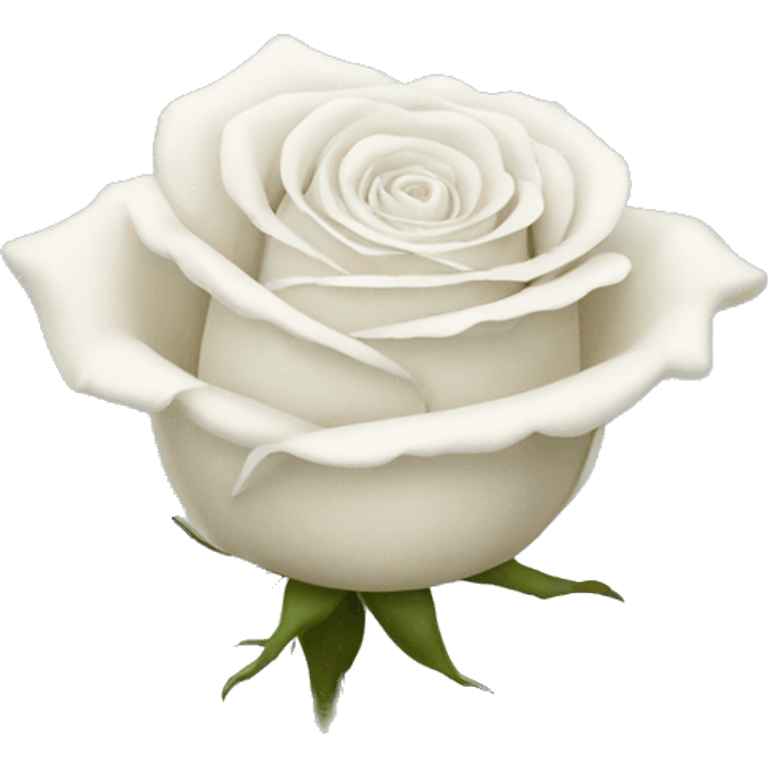 White rose emoji