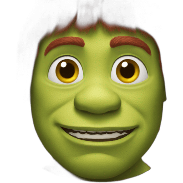 red-shrek emoji