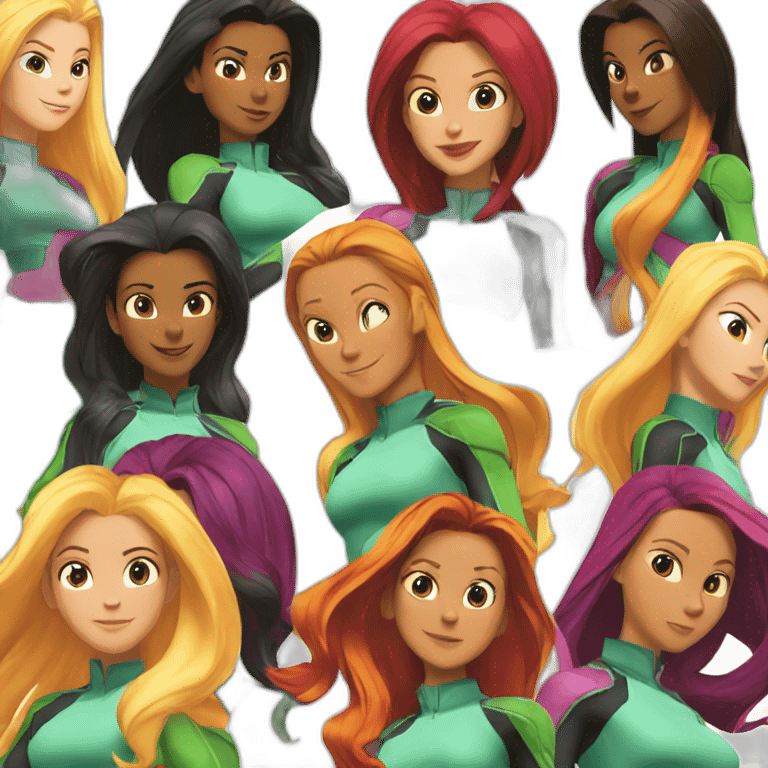 les totally spies emoji