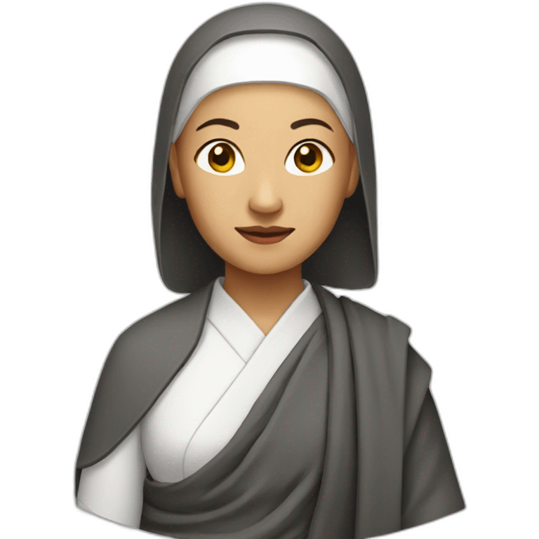 buddhist nun emoji