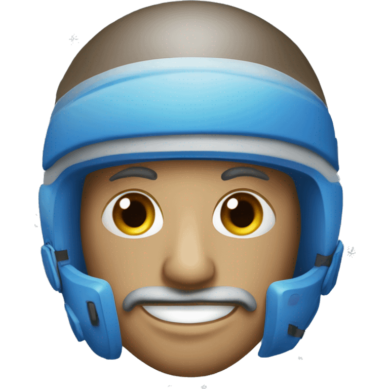 blue winter helmet png images emoji