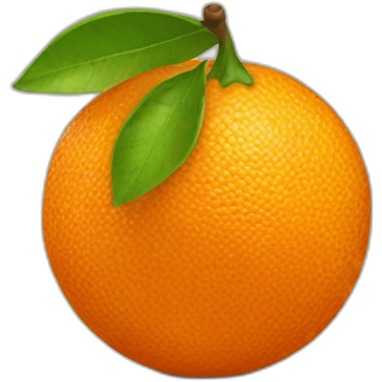 orange fruit emoji