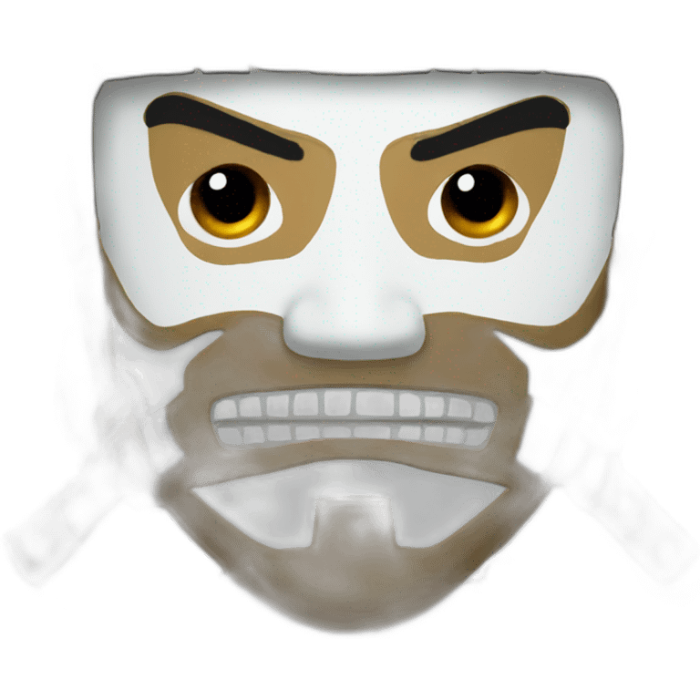 Shogun mask emoji