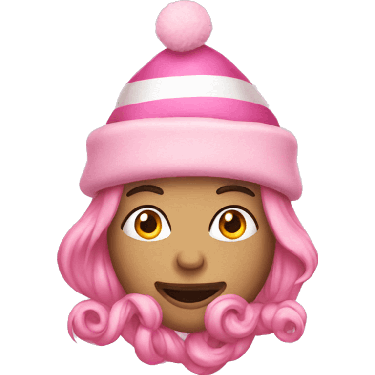 Pink Christmas  emoji