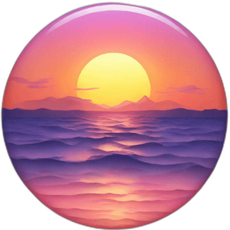 sunset emoji